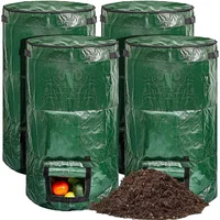 Bolsas De Compostaje Reutilizables Ctosree De 34 Galones Para Jardín Y Patio