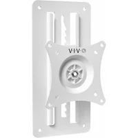 Soporte De Pared VIVO Para Monitor De 17 A 32 Pulgadas Ajuste De Altura Perfil Bajo Blanco