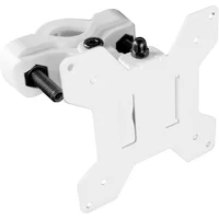Brazo VIVO de Poste para Monitor de Hasta 30 Pulgadas Blanco