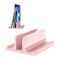 Soporte Vertical Vaydeer Ajustable Rosado Orden y Ahorro de Espacio