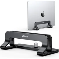 Soporte Vertical Ajustable para Laptop de Aluminio con Base Estable