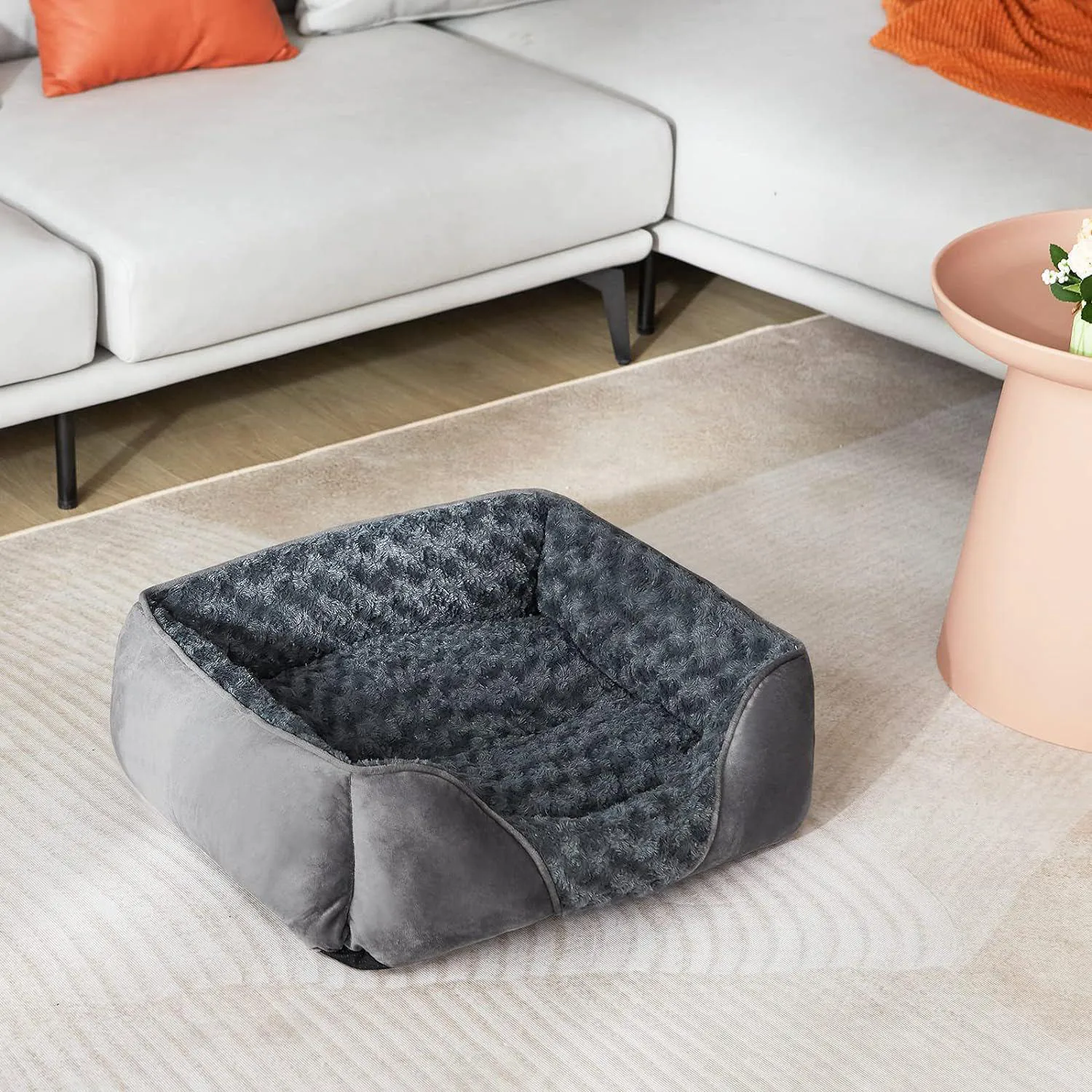 Cama Ortopédica Lavable para Perros INVENHO Confort y Salud para tu Mascota 7