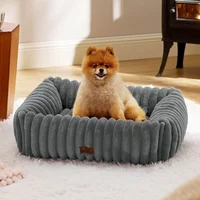 Bedsure Cama para Perros Pequeña Bedsure Lavable y Ortopédica