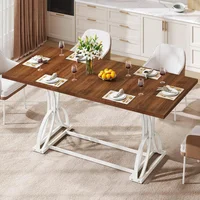 Mesa de Comedor Moderna Rectangular para 6 u 8 Personas