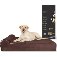 Kopeks Cama Jumbo Orthopédica para Perros con Memory Foam