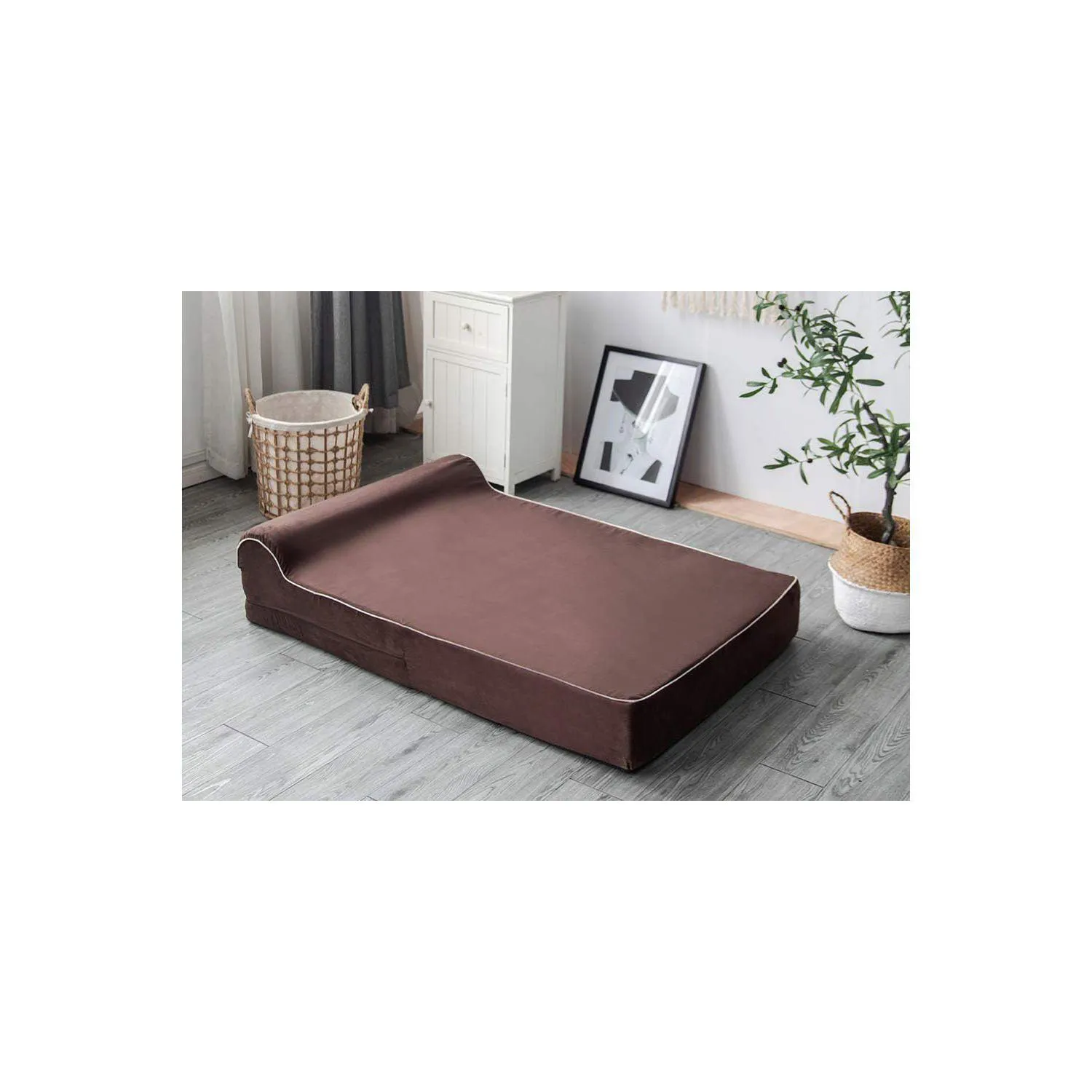 Cama Jumbo Orthopédica para Perros con Memory Foam 4
