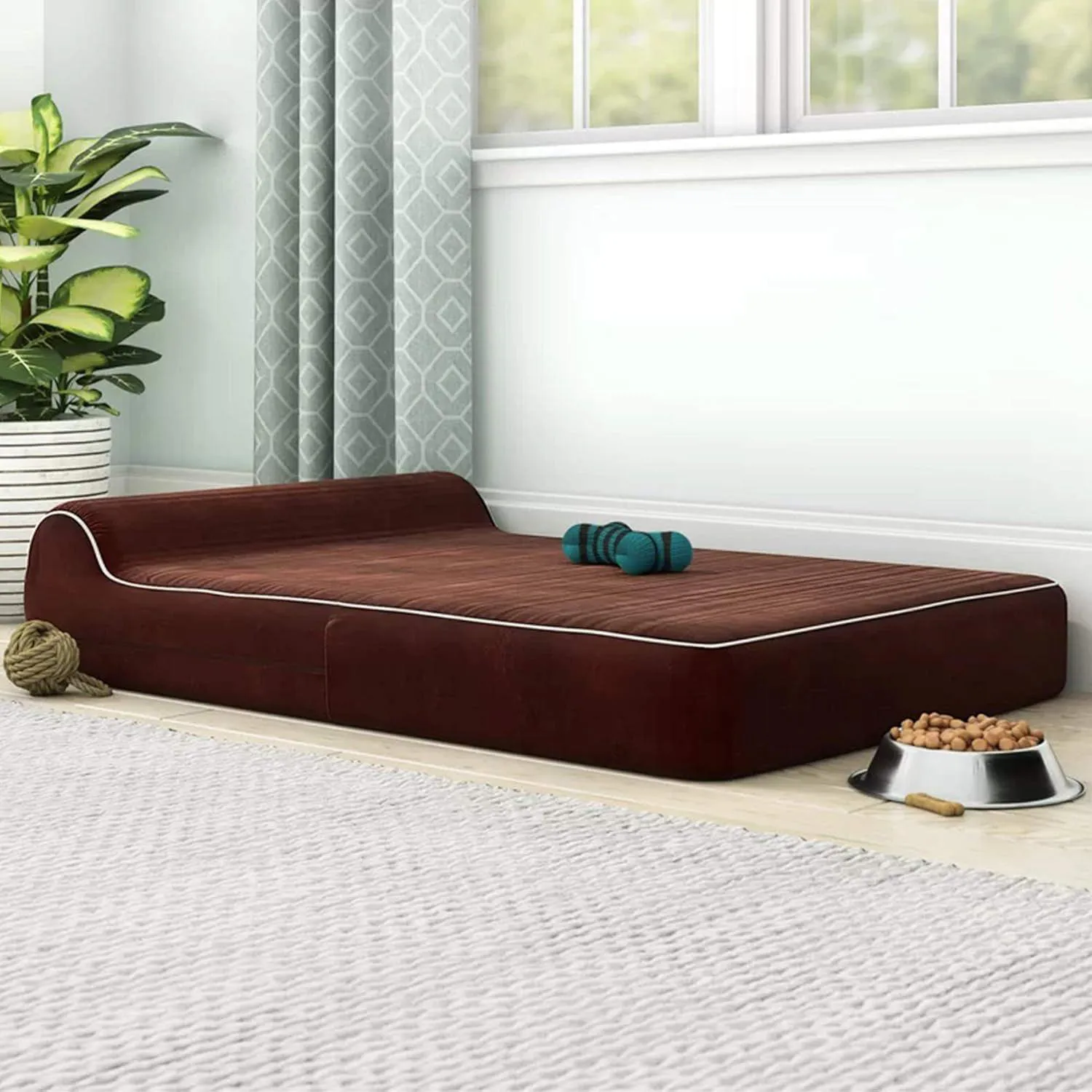 Cama Jumbo Orthopédica para Perros con Memory Foam 9