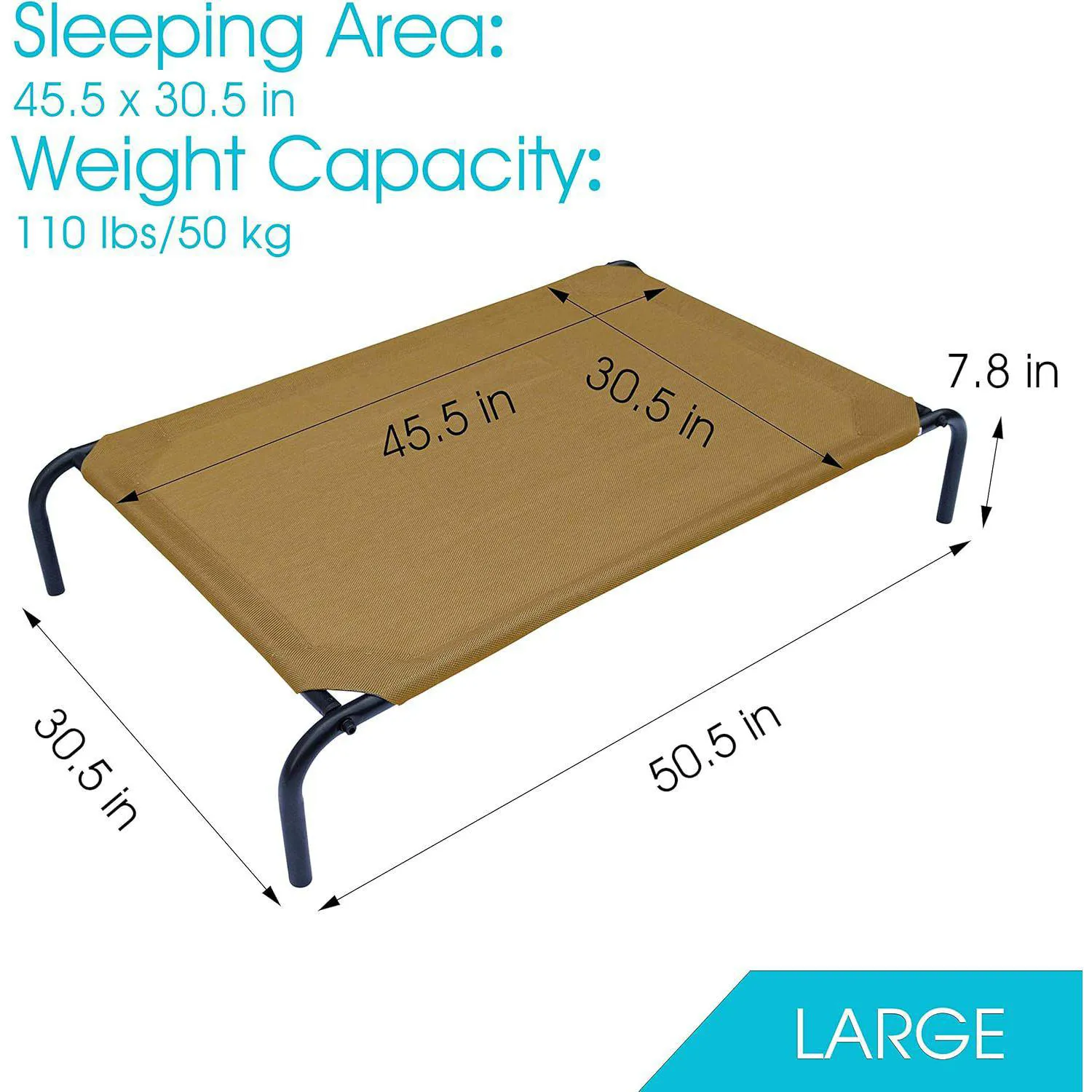 Cama Elevada para Mascotas PHYEX 7