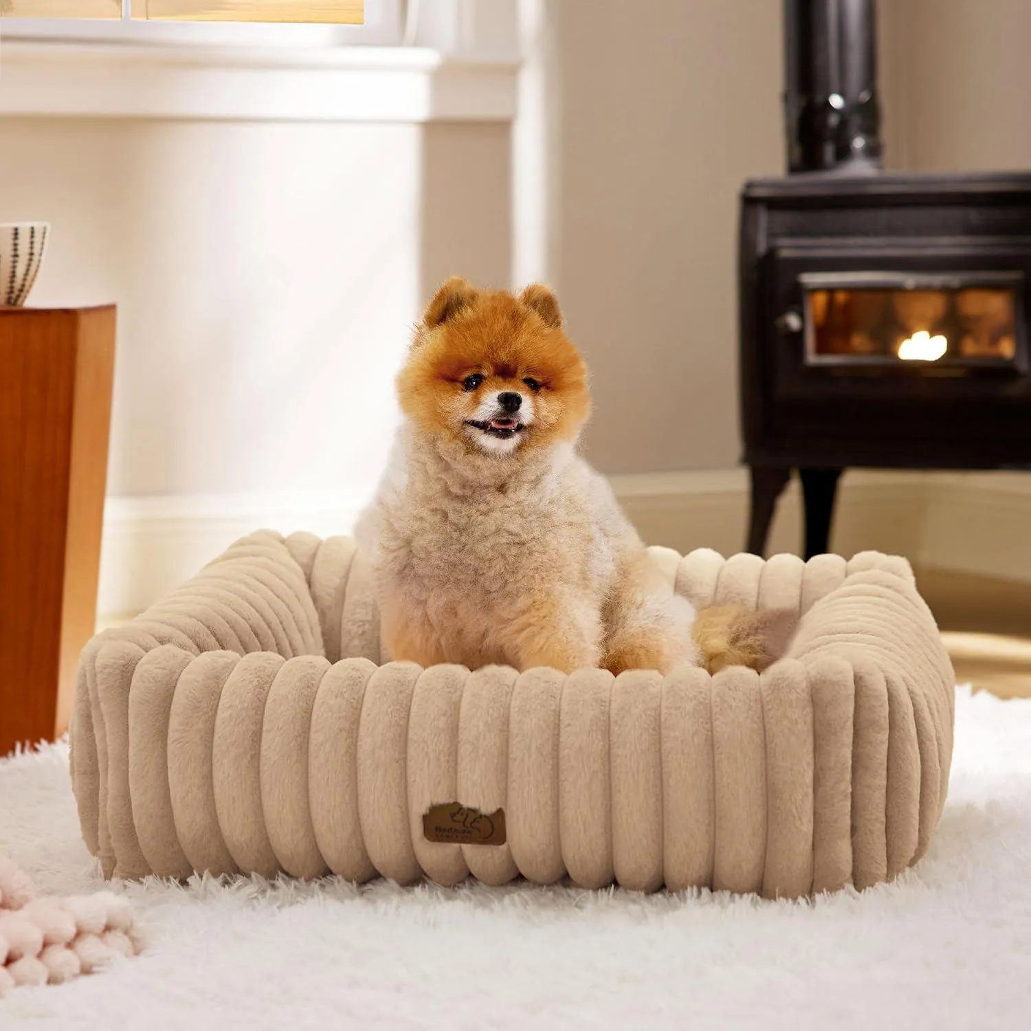 Cama Ortopédica Lavable para Perros Bedsure