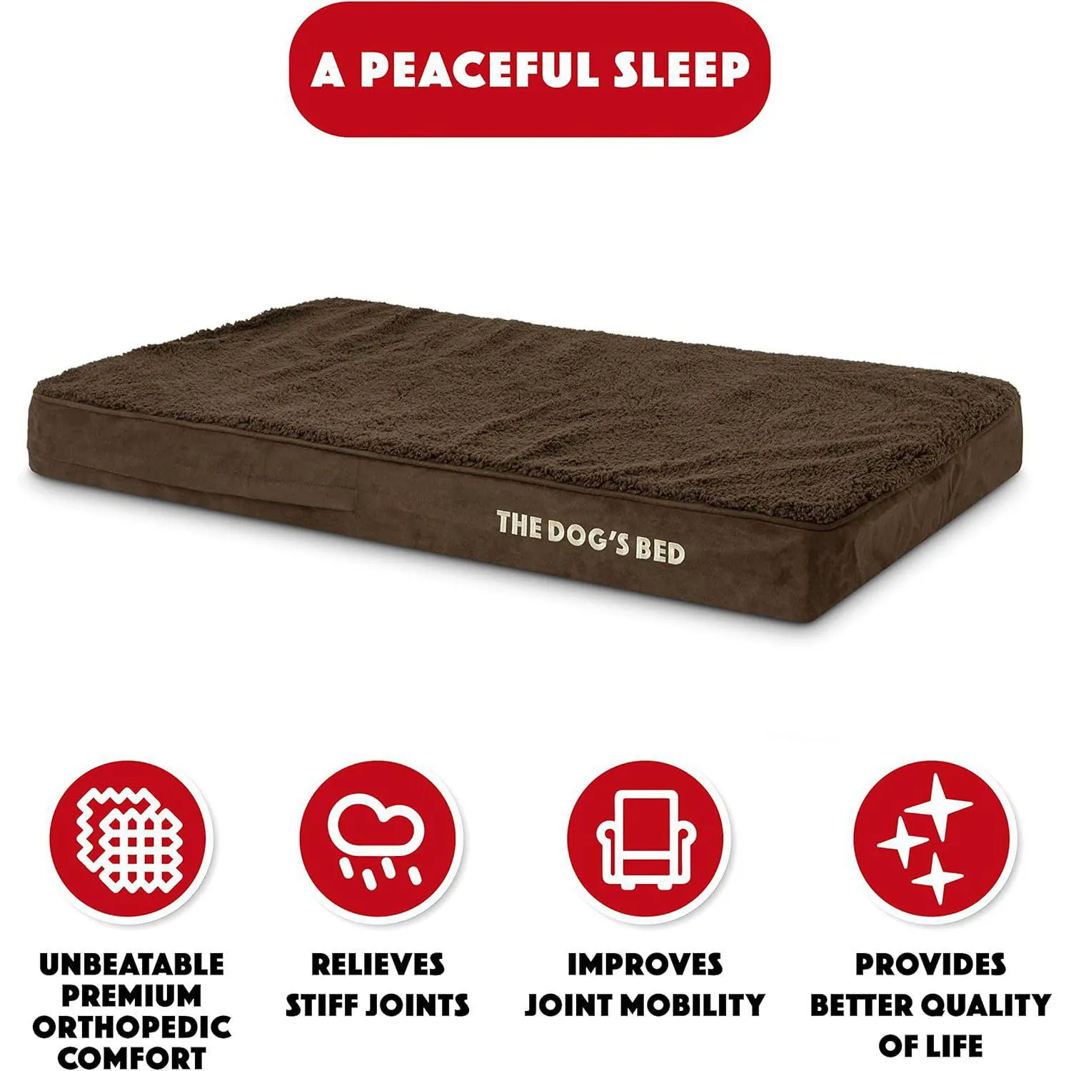 Cama Ortopédica para Perros Confort y Soporte Ideal para tu Mascota