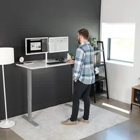 Escritorio Eléctrico VIVO 150 x 60 cm Pizarra Blanca Ajustable Con Memoria