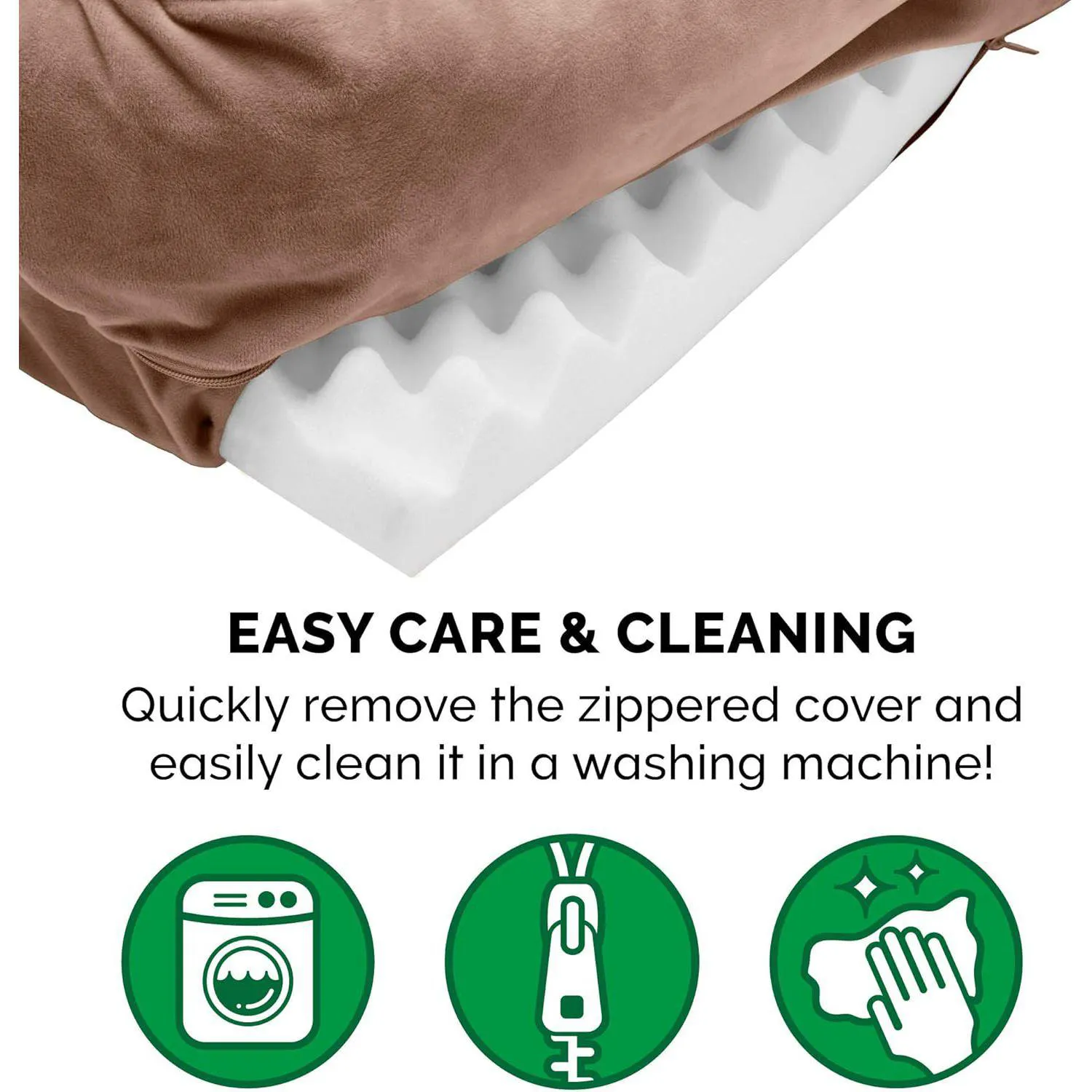 Cama Ortopédica Lavable para Perros Grandes Furhaven Jumbo/XL 9