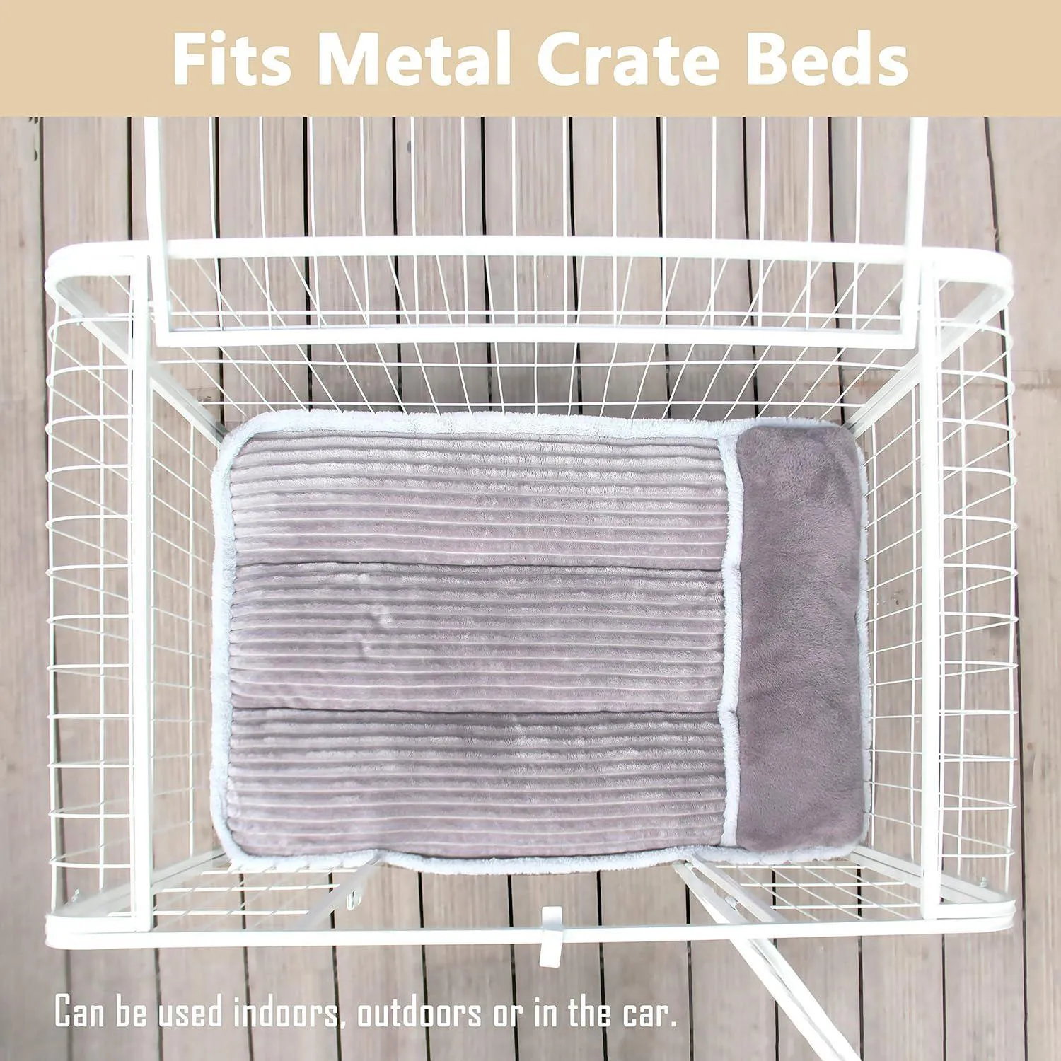 Cama Grande para Perro con Almohada Suave 4