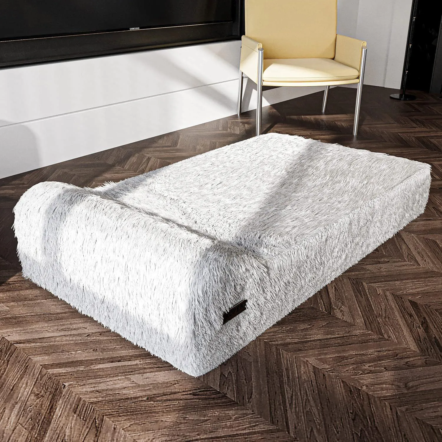 Cama Ortopédica Jumbo para Perros Grandes Con Espuma de Memoria para Máximo Confort 5