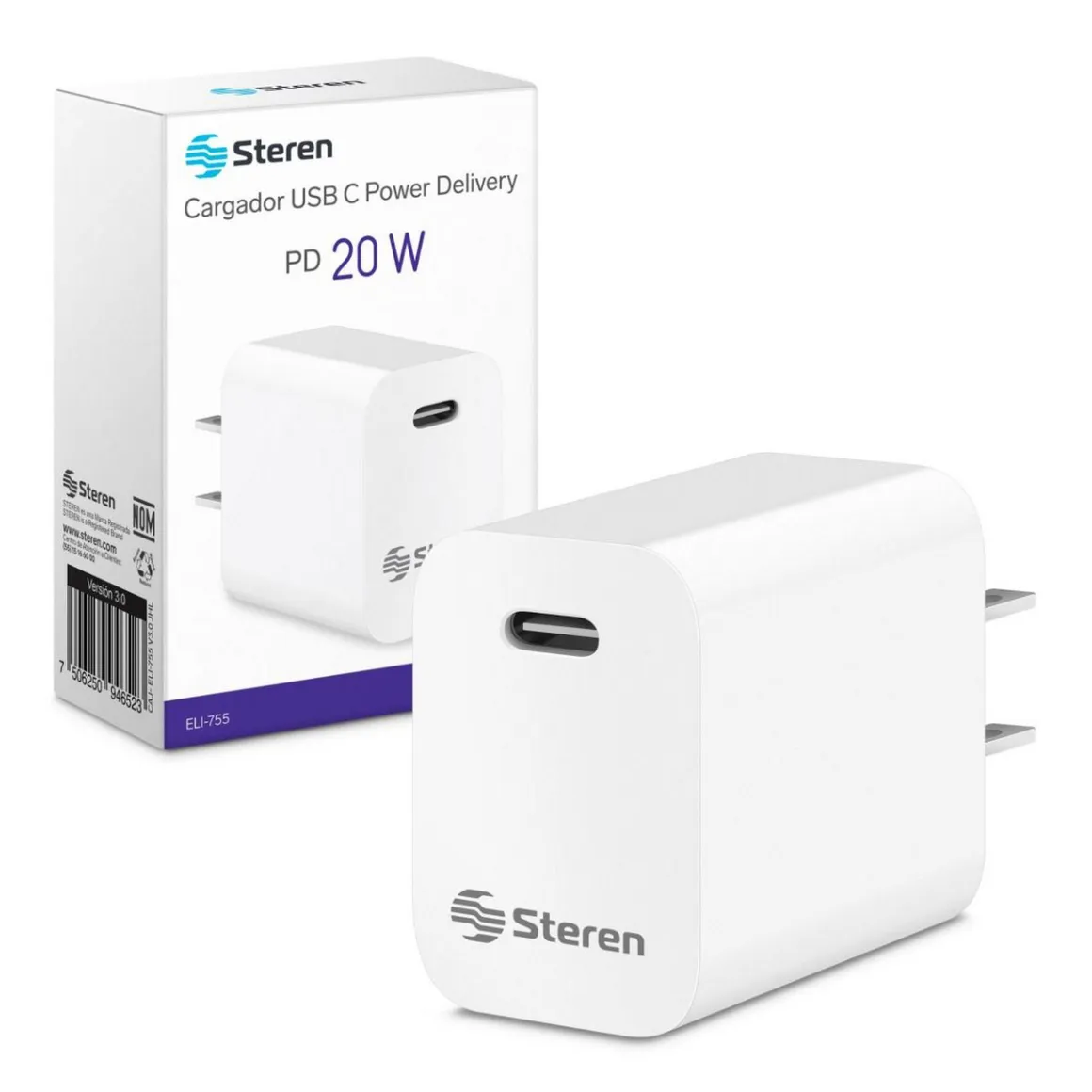 Cargador USB C Power Delivery 20 W - Homecenter.com.co