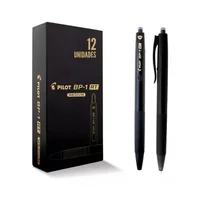 Boligrafo Retractil Bp1 Negro Medio Pilot X12 Unds