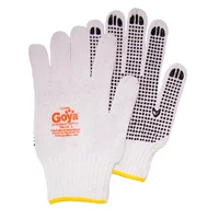 Guantes en Poliéster PVC Una Cara Talla L Set X 12 Unidades
