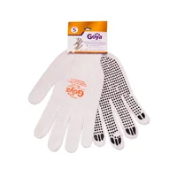 Guantes en Poliéster PVC Una Cara Talla S Set X 12 Unidades