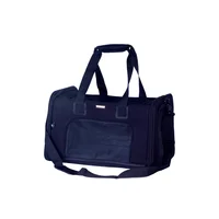 Bolso cargador transxte grande mascotas 47x30x31cm dodopet negro material oxford