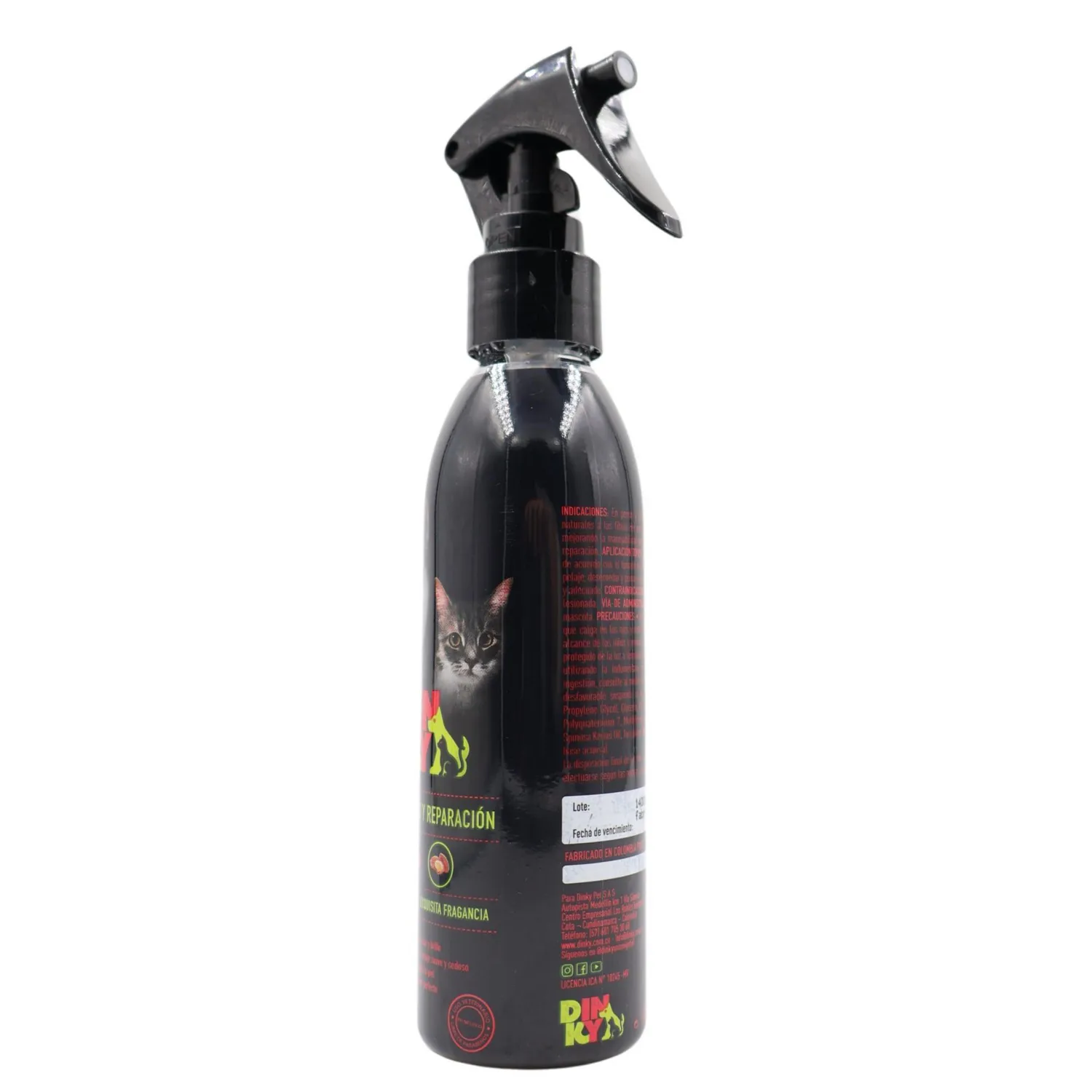 Spray brillo reparación para mascotas dinky 150 ml