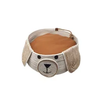 Cama artesanal 40/40/15cm para perro raza pequena pets & toys