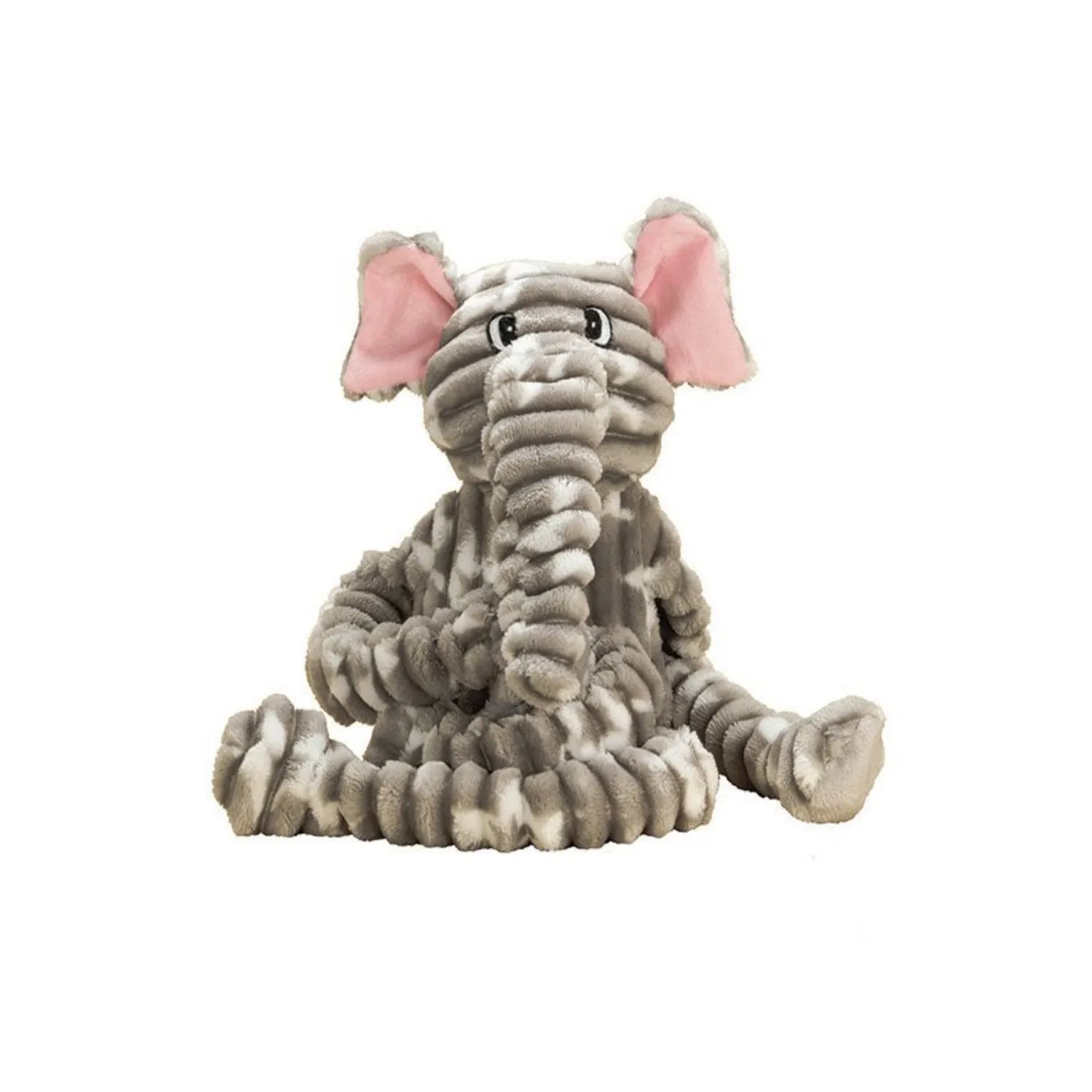 Juguete peluche interactico con sonido elefante patchwork para perro 24in