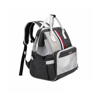 Mochila cargador transxte para mascotas 30x40x24cm dodopet azul material lona