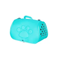 Bolso cargador transxte luna mascotas 49x29x25cm petvogue color verde material eva