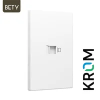 Toma de Redes RJ45 CAT 6E Bety Blanco Krom