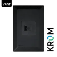 Toma Telefónico RJ11 Vant Negro Krom