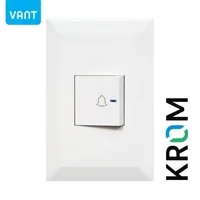 Pulsador para Timbre Vant Blanco Krom