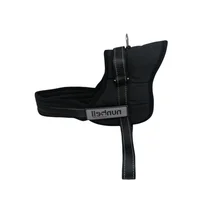 Arnes pechera para perro color negro talla xl front nunbell