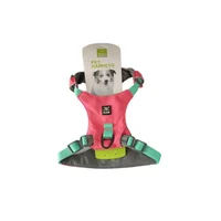 Arnés pechera con reflectivo para perro rosa talla xs nunbell