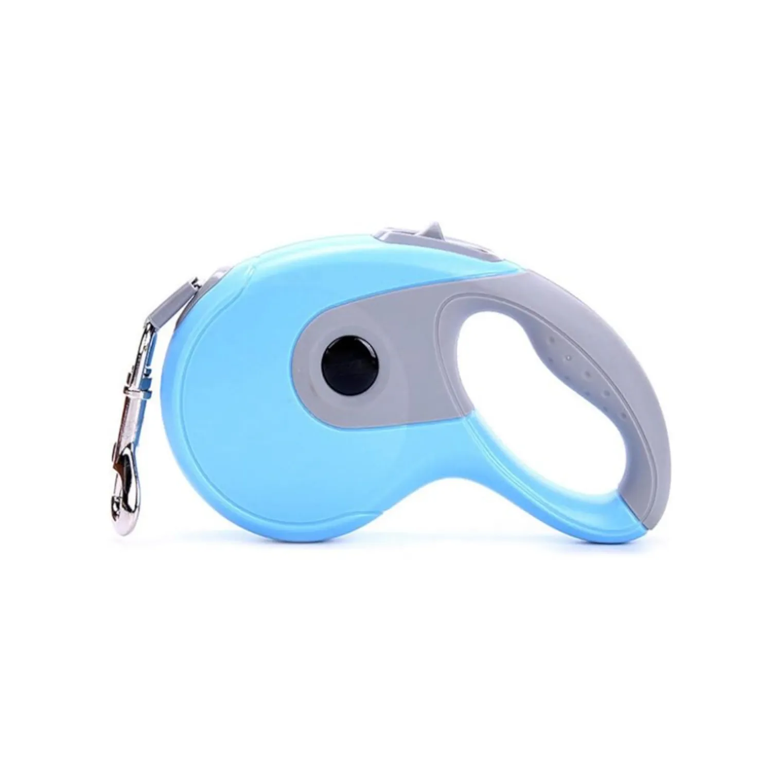 Correa retractil trailla grande para perro nunbell azul 5m