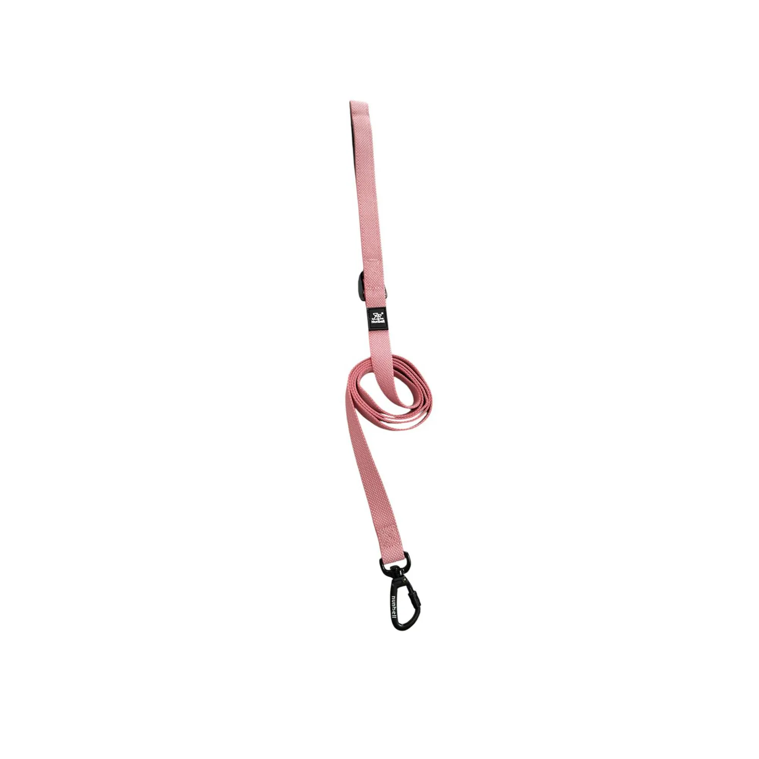 Correa trailla nunbell para perro talla s rojo largo 1.50m