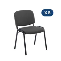 Silla interlocutora ergonomus isósceles eco set x 8 unidades