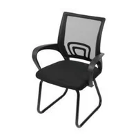 Silla de Oficina Fija 3310 87x61.5x49cm Negro Set X 12 Unidades