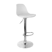 Silla Oslo Tipo Bar 83x38x38cm Blanco Set X 8 Unidades