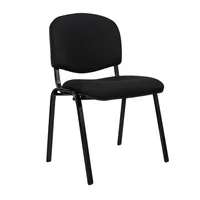 Silla interlocutora isoceles negro ergonomus set x8 unidades