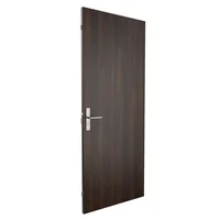 Kit Puerta De Acceso Madera 100x235cm Nogal