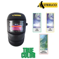Careta Soldar Electronica Fotosensible True Color Negra