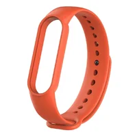 Generico Repuesto Manilla Pulso Reloj Smartband Fit M3 M4 M5 M6 M7 Naranja