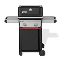 Asador A Gas 2 Quemadores Con Bandejas Laterales 122x117x67cm Spirit E-210 Weber
