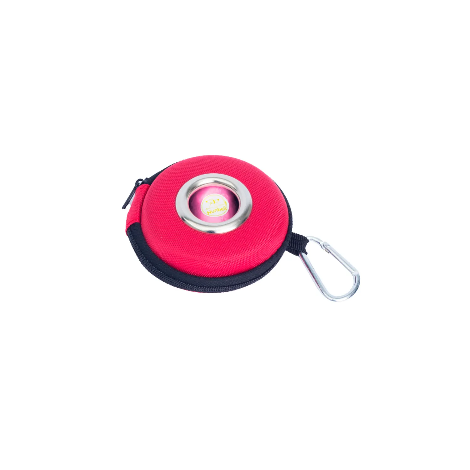 Dispensador bolsas sanitarias nunbell color rojo + 1 rollo de bolsas