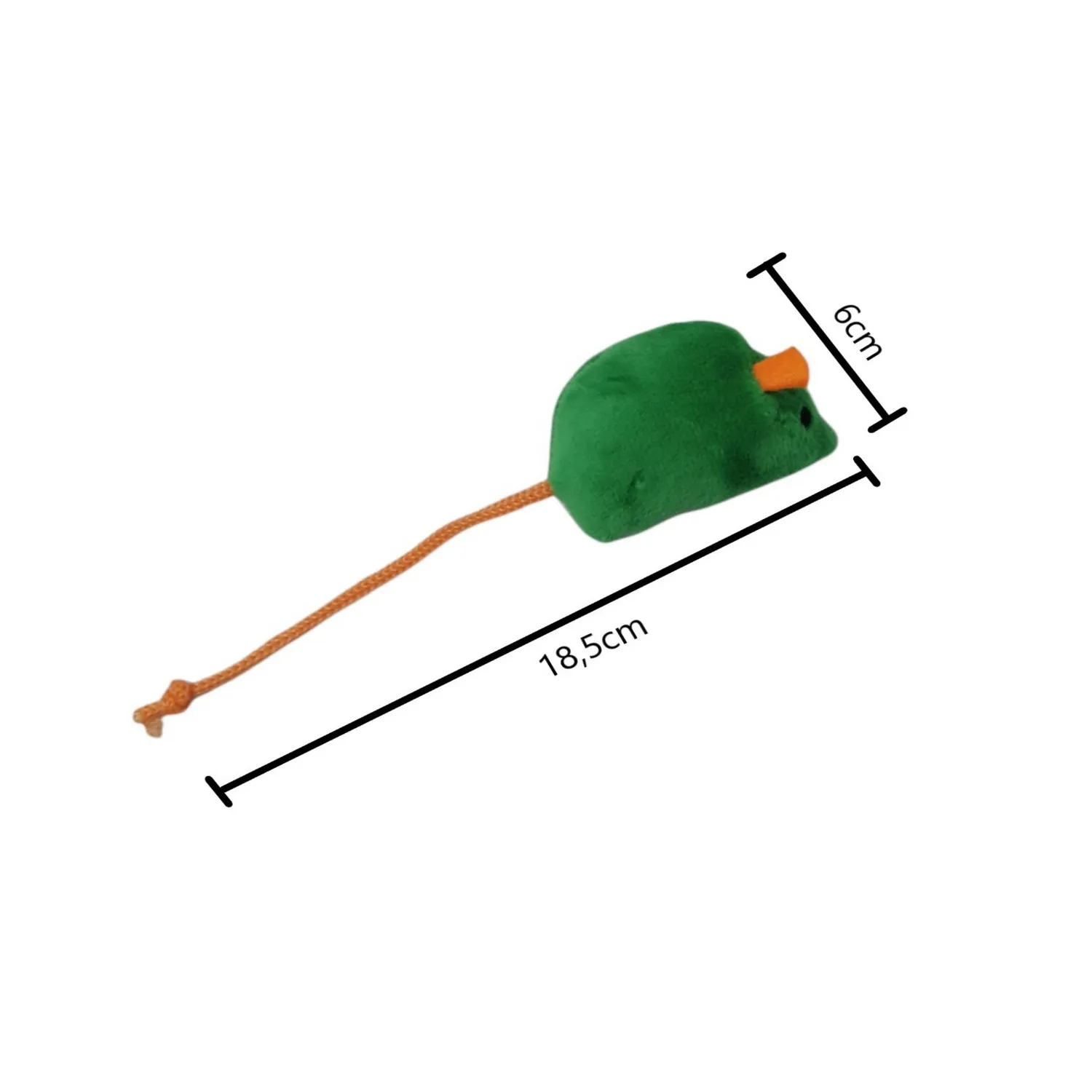 Juguete interactivo de felpa ratoncitos para gato nunbell 3