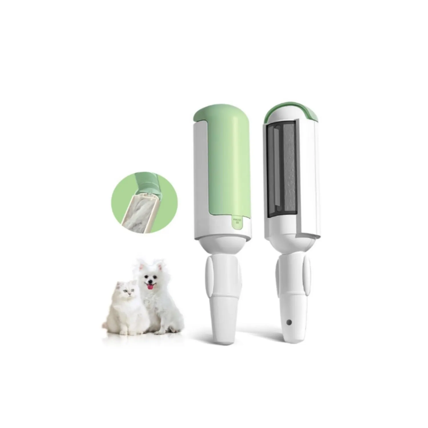 Cepillo removedor pelo de mascotas ropa muebles pets 6 toys azul