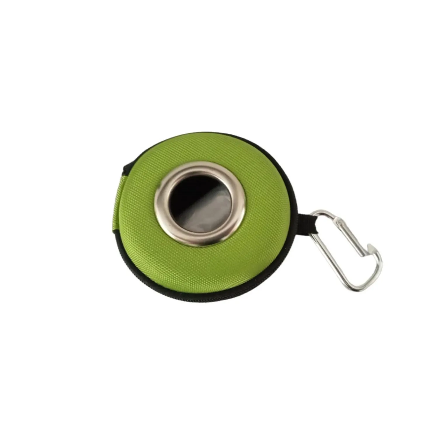 Dispensador bolsas sanitarias nunbell color verde + 1 rollo de bolsas