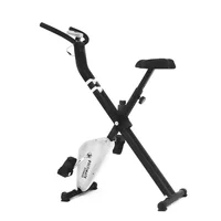 Bicicleta Estática Plegable X10 Color Blanco - 100 kg