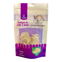 Snack Para Gato Rodajas De Pollo Y Sushi Calabaza Pets 50gr