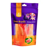 Snack Para Gato Tiras De Pollo Calabaza Pets 50gr